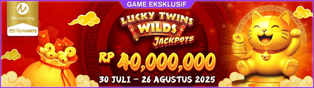 Lucky Twins Wilds Jackpots Turnamen